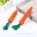 Pet Carrots Shape Knot Rope Toys